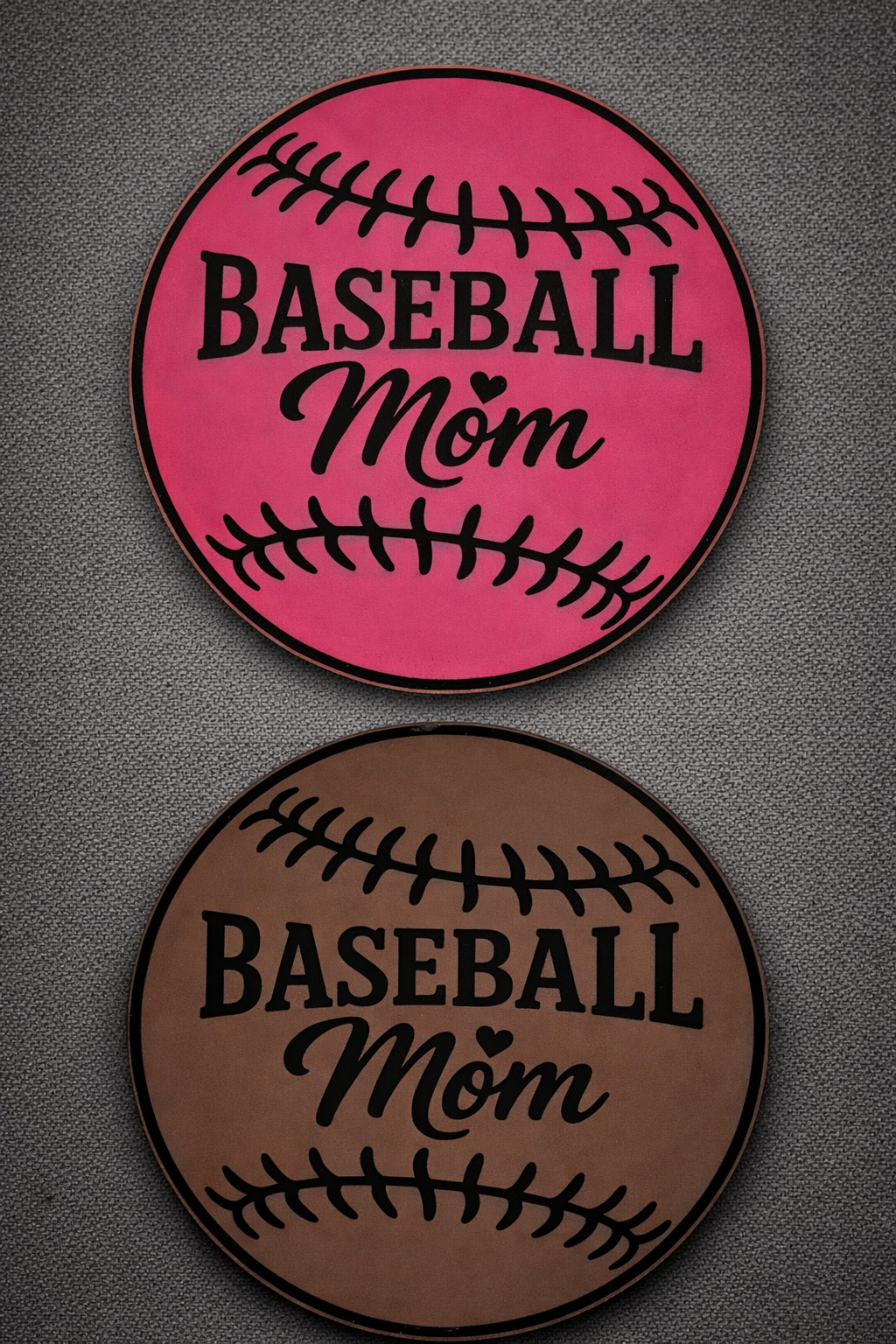 Baseball Mom Patches