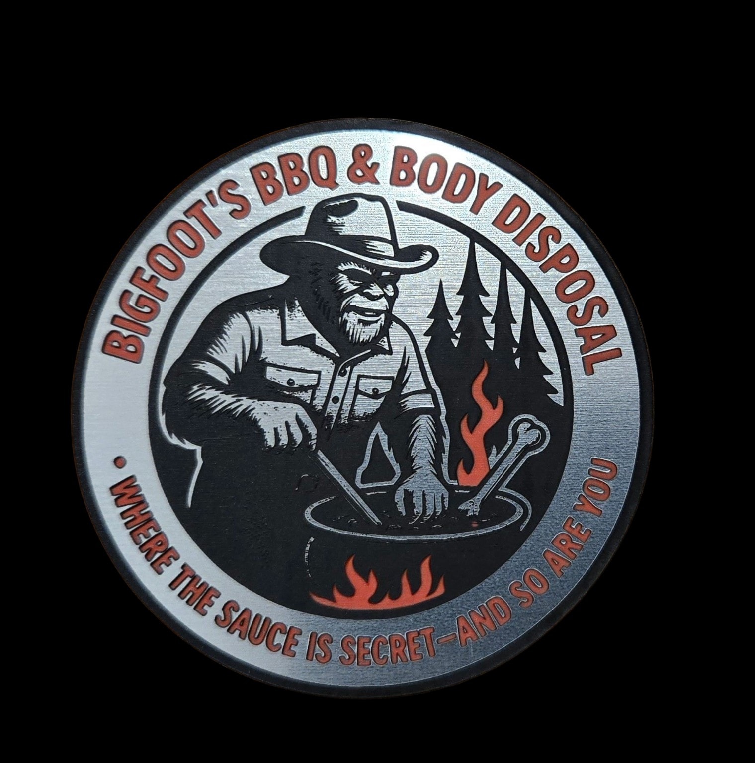 Bigfoot's BBQ (Engraved)
