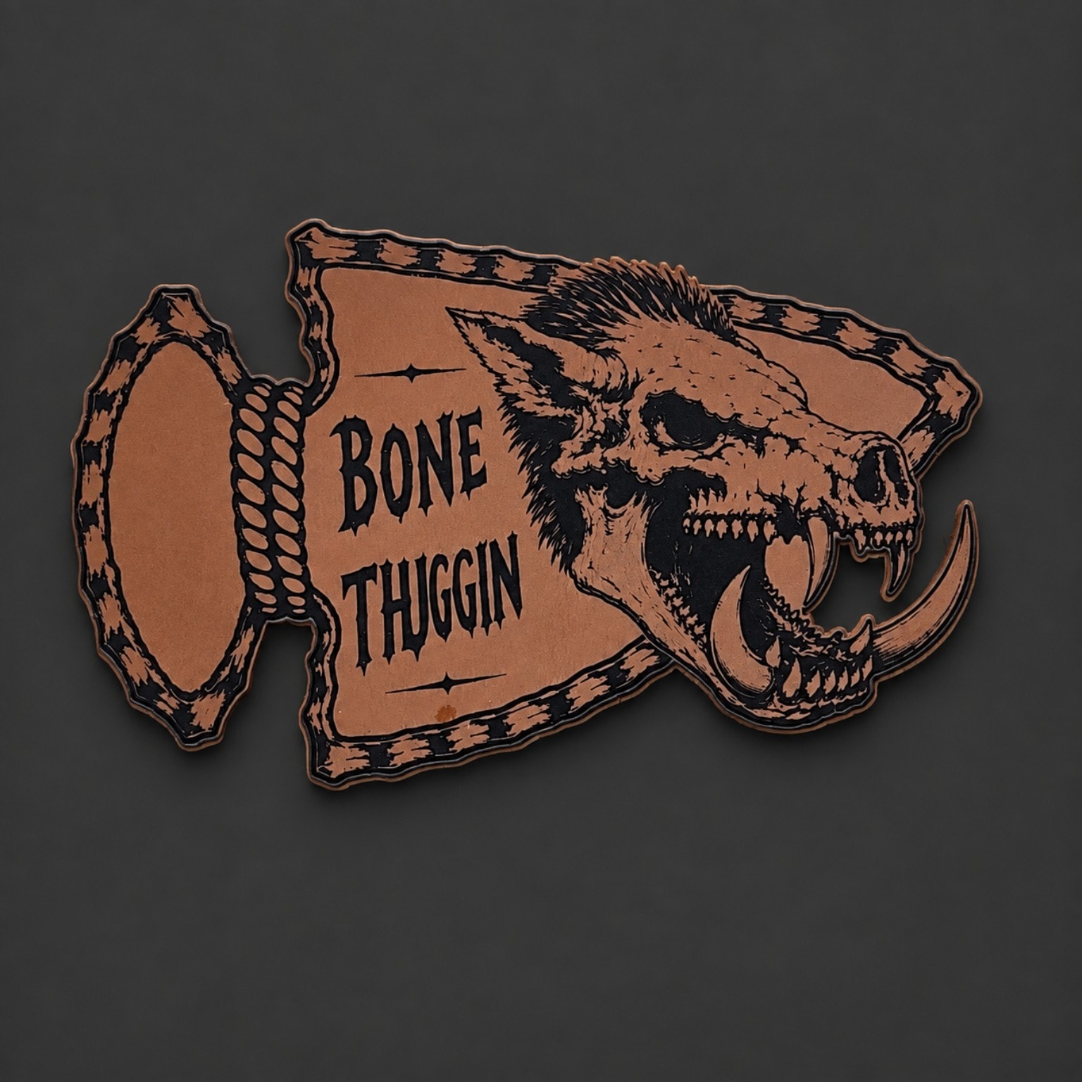 Detailed Engraved Patch