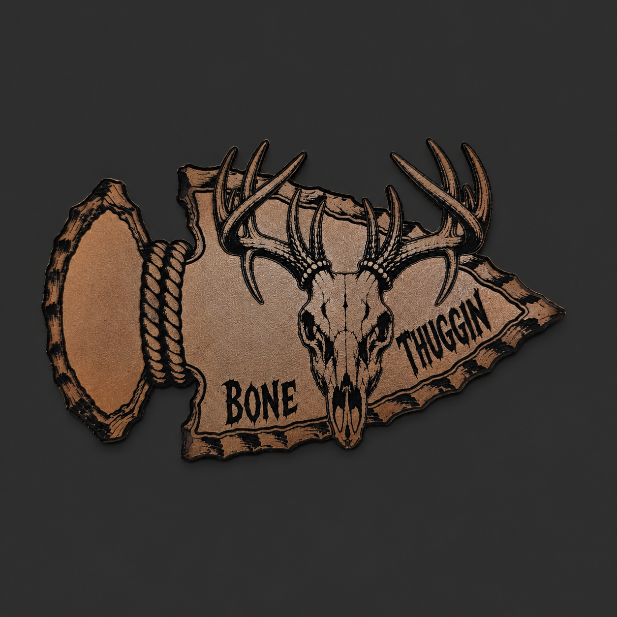 Tan Leatherette Patch