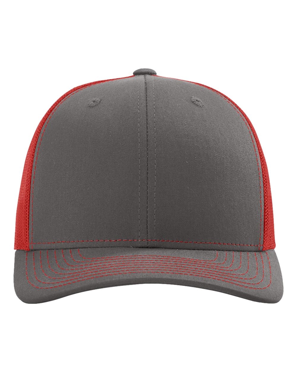 Charcoal/Red